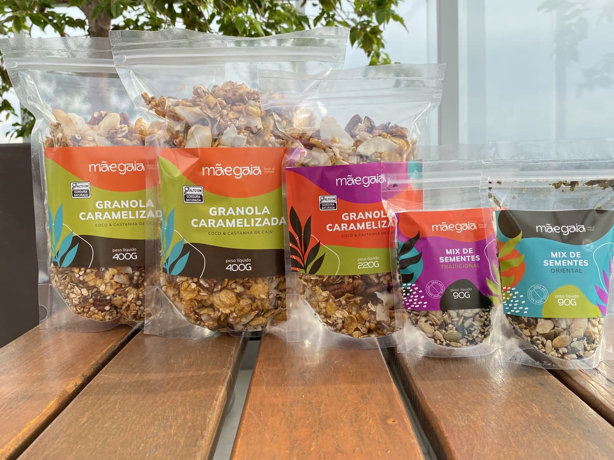 Família de produtos Mãe Gaia