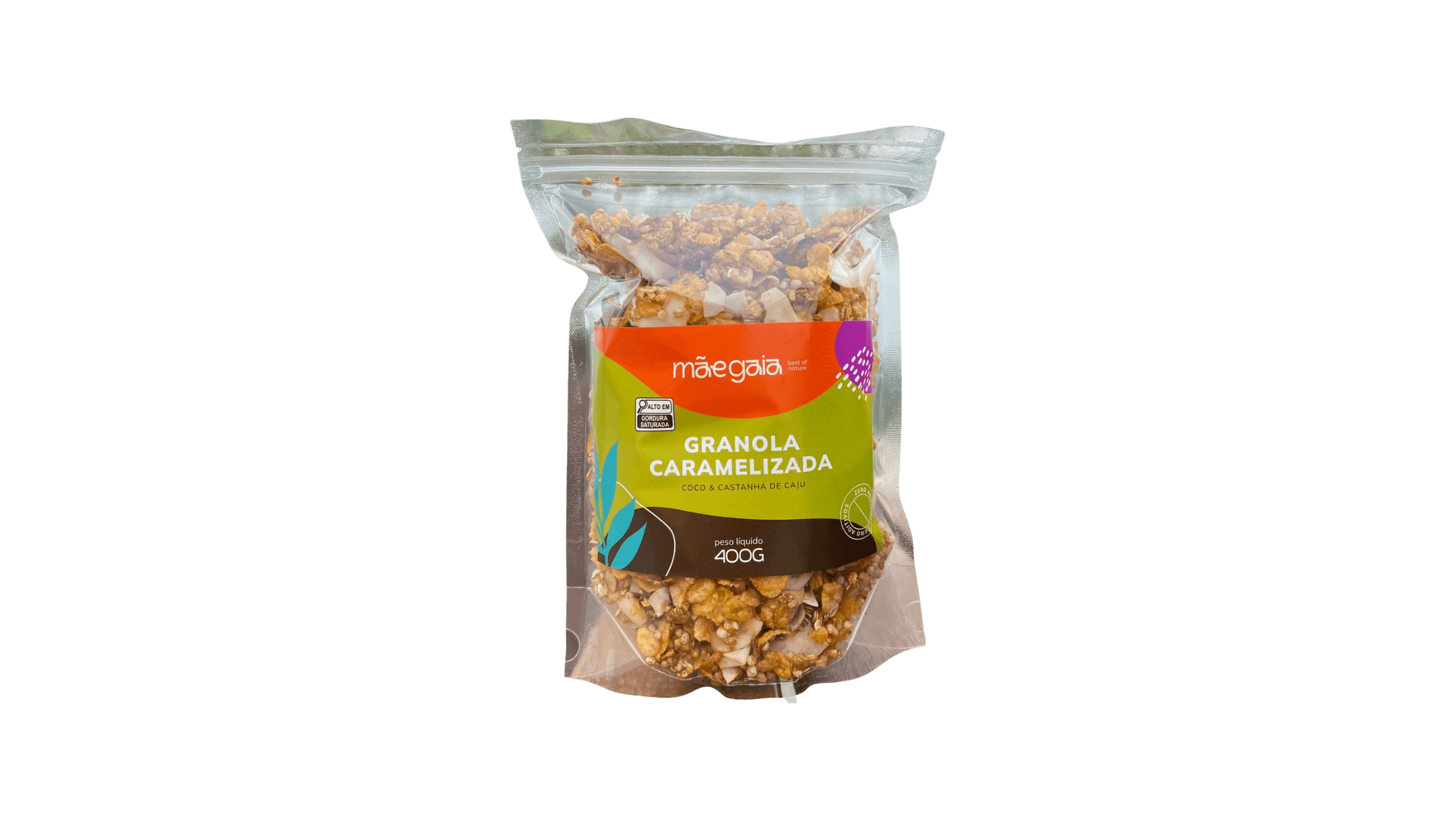Granola Caramelizada Mãe Gaia 400g